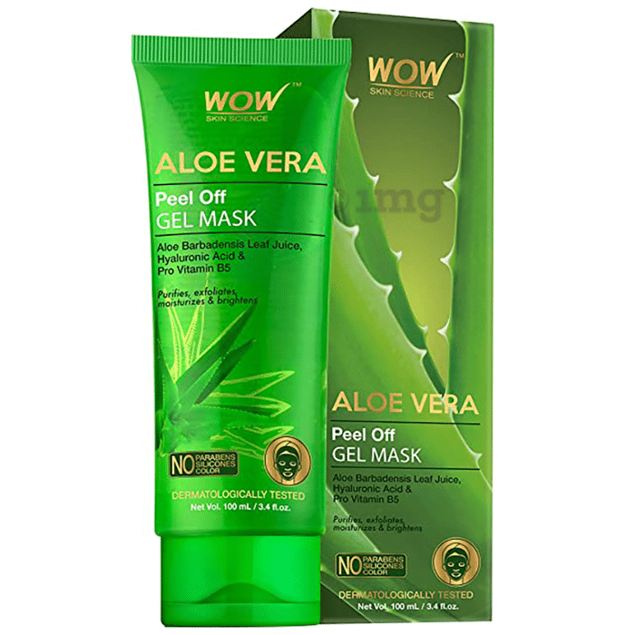 WOW Skin Science Aloe Vera Peel Off Gel Mask