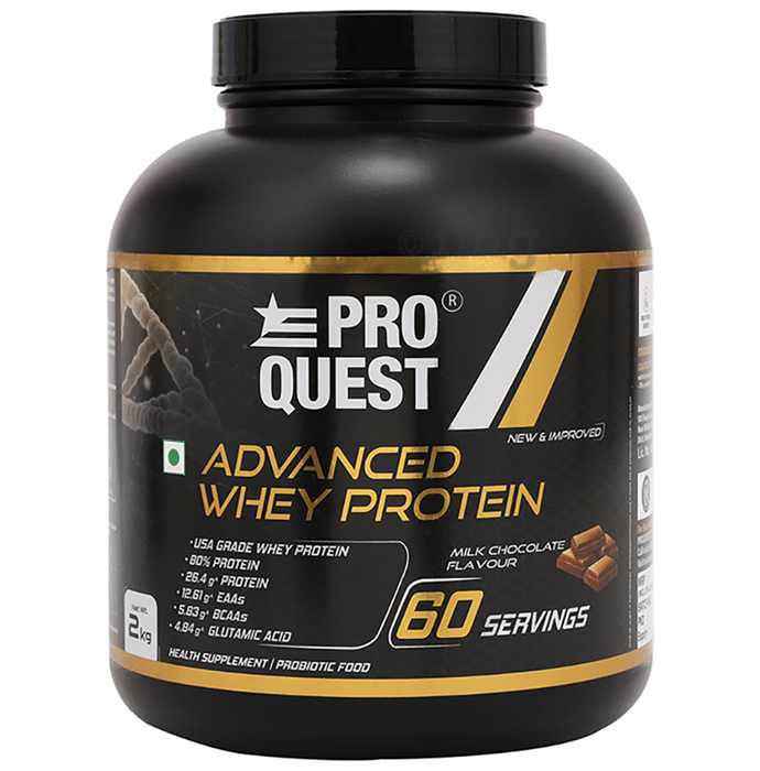 Pro Quest Advanced Whey Protein Powder Milk Chocolate