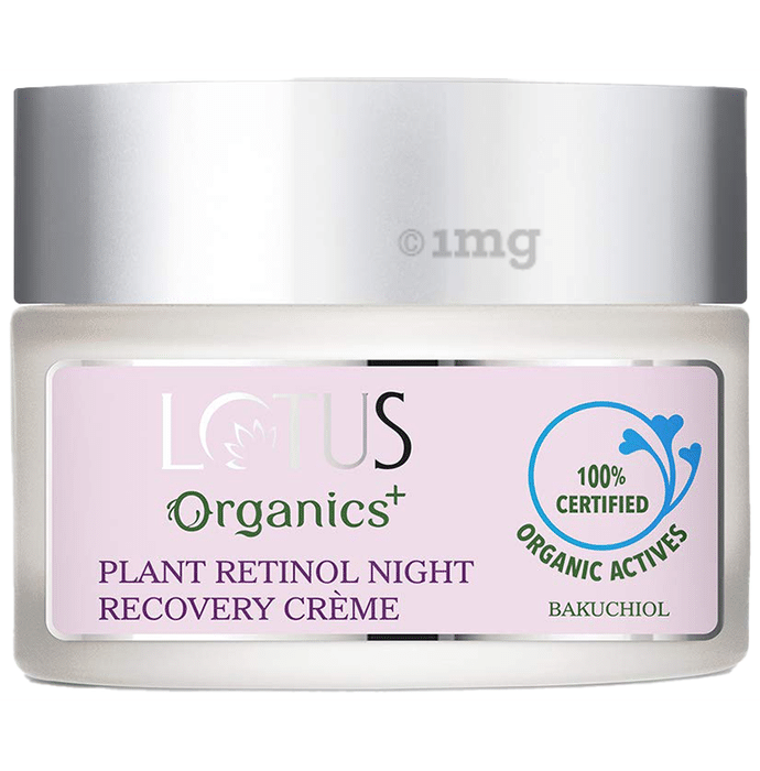 Lotus Organics+ Bakuchiol Plant Retinol Night Recovery Creme