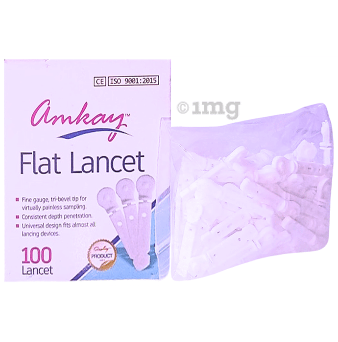 Amkay Flat Blood Lancet