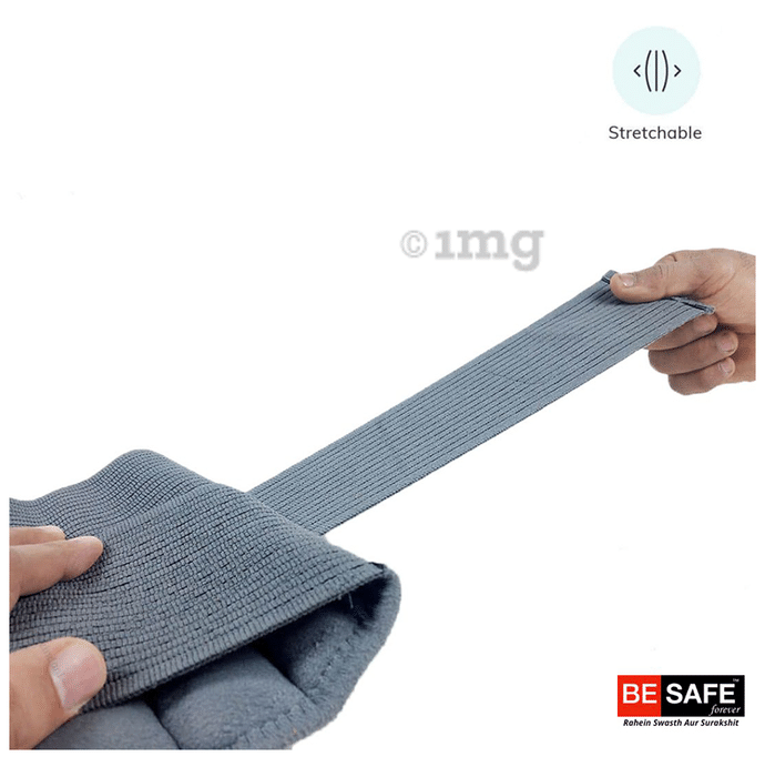 Besafe Forever Neoprene Grey Lumbo Sacral Orthopedic Support Waist Belt for  Lower Back Pain, GLSBG01, Size: XL