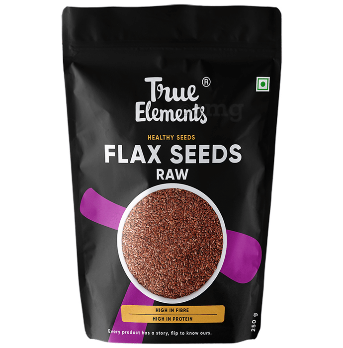 True Elements Flax Seeds Raw
