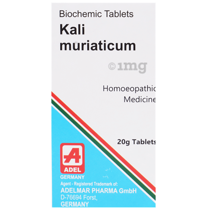 ADEL Kali Muriaticum Biochemic Tablet 30X