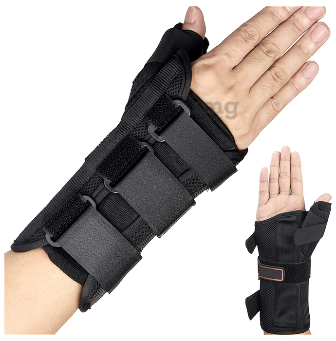 Agarwals Wrist Splint With Thumb Small