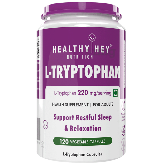 Healthy Hey L-Tryptophan Vegetable Capsule