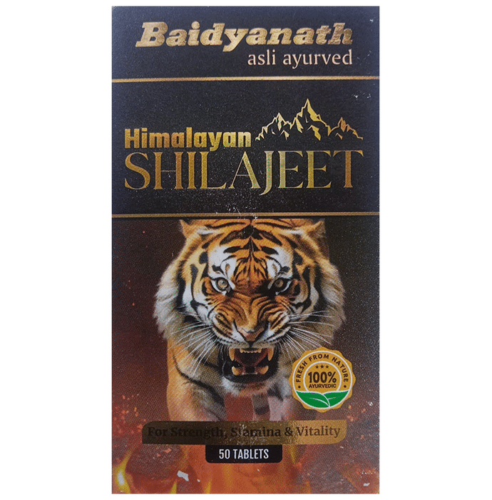 Baidyanath Himalayan Shilajeet Tablet | For Strength & Stamina