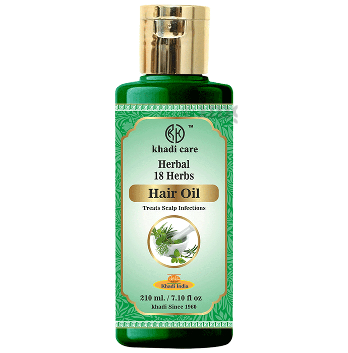 Khadi Care Herbal Hair Oil 18 Herbs