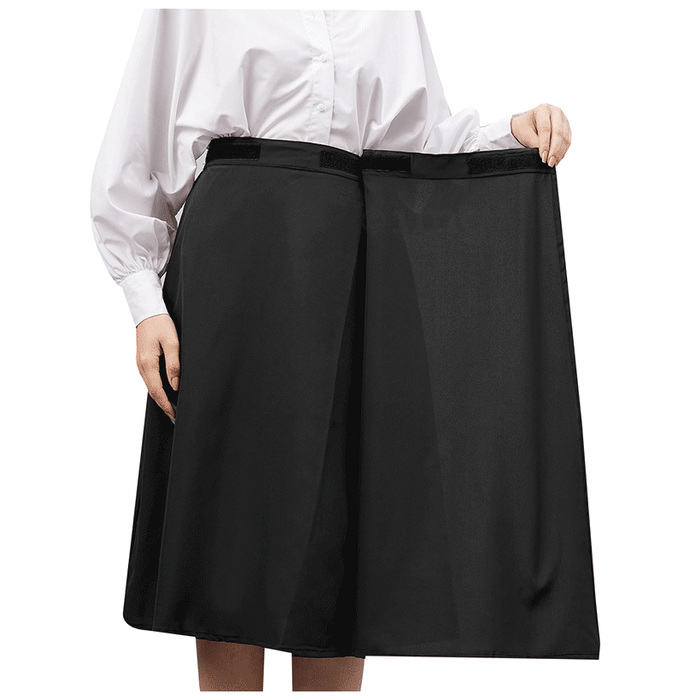 Haxor Wheel Chair Skirt with Adjustable Closure Black