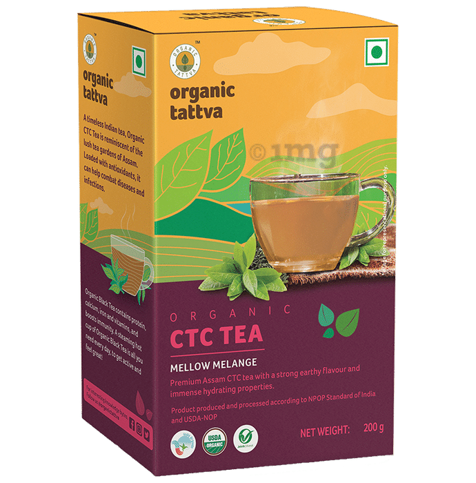 Organic Tattva Organic Tea bag (10g Each) Ctc Tea