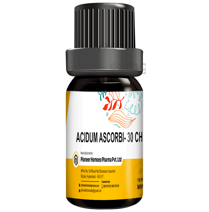 Pioneer Pharma Acidum Ascorbi Globules Pellet Multidose Pills 30 CH
