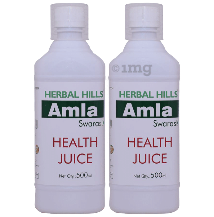 Herbal Hills Amla Swaras Health Juice Pack of 2