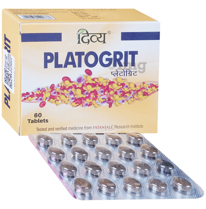 Patanjali Divya Platogrit Tablet
