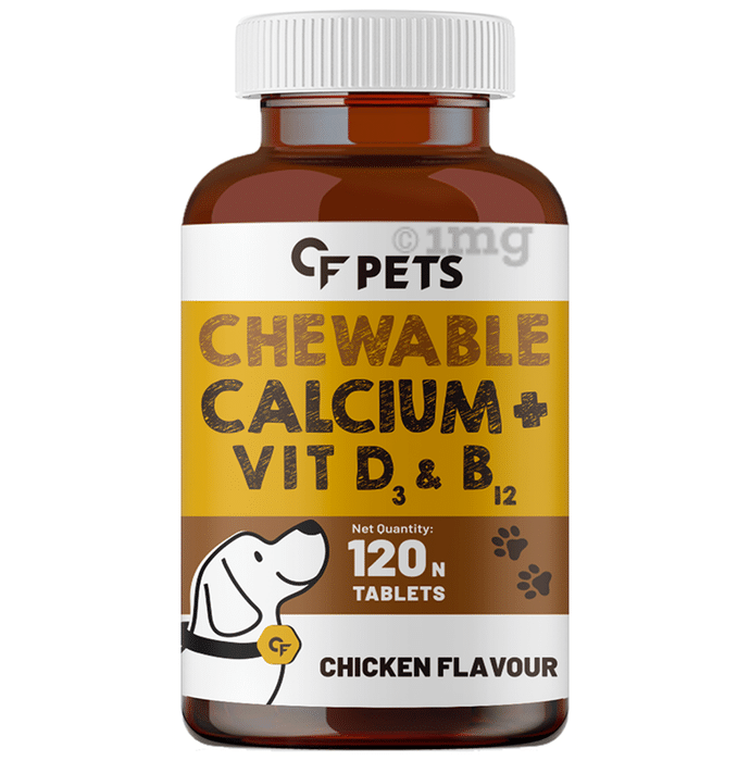 Carbamide Forte Calcium + vitamin D3 & B12 Chewable Tablet Chicken