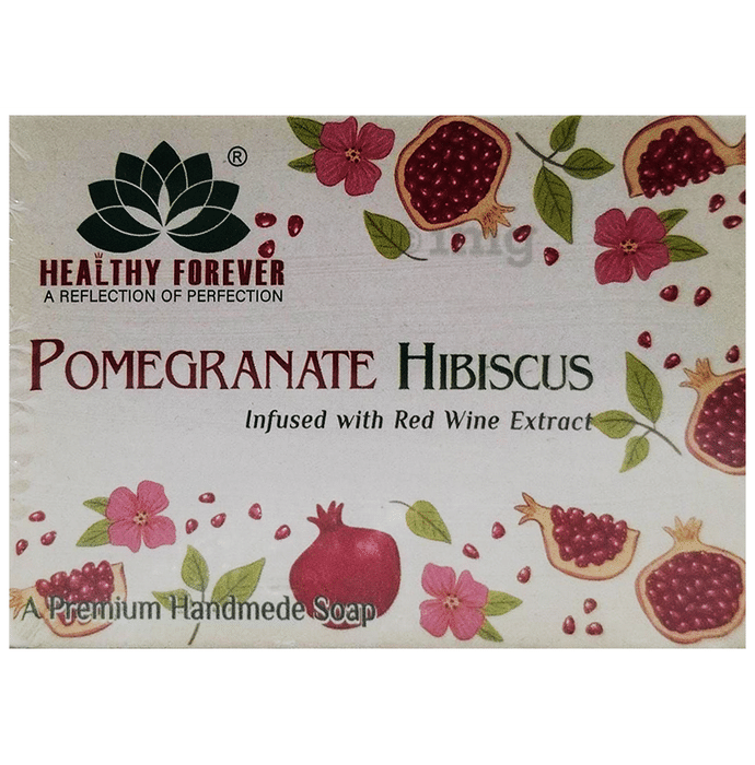 Healthy Forever Pomegranate Hibiscus Soap