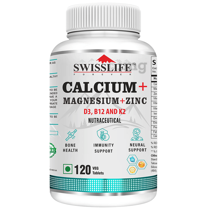 SWISSLIFE FOREVER Calcium + Magnesium + Zinc Tablet