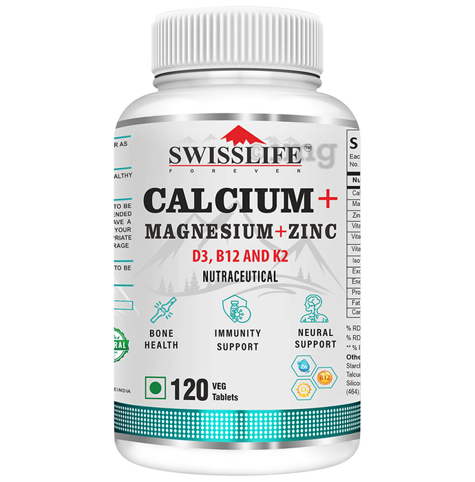 SWISSLIFE FOREVER Calcium + Magnesium + Zinc Tablet