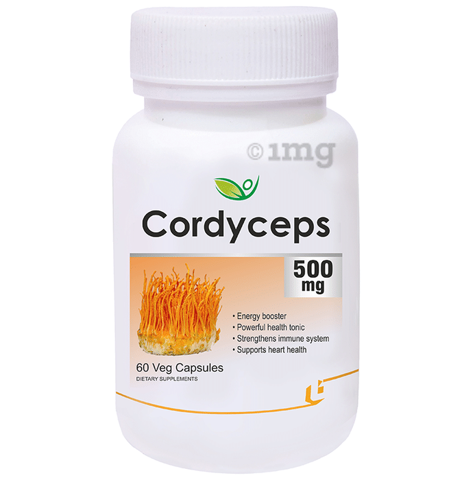 Biotrex Nutraceuticals Cordyceps 500mg Veg Capsule