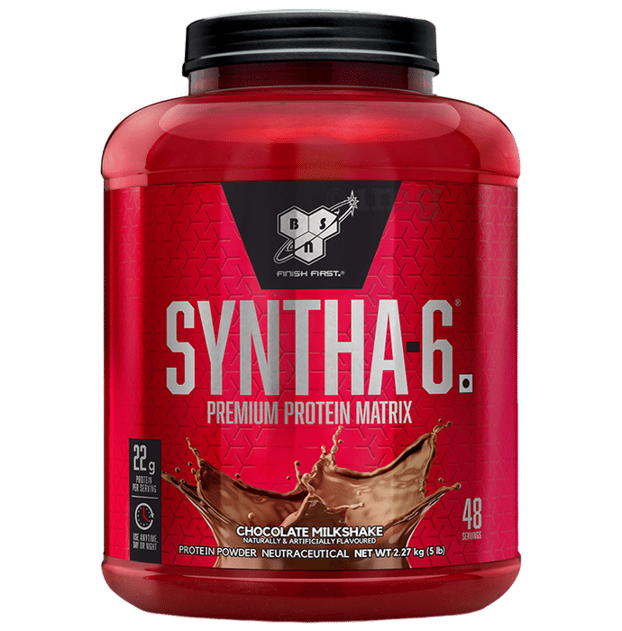 BSN Syntha-6 Protein | For Muscle Building & Recovery | Powder Chocolate Milkshake