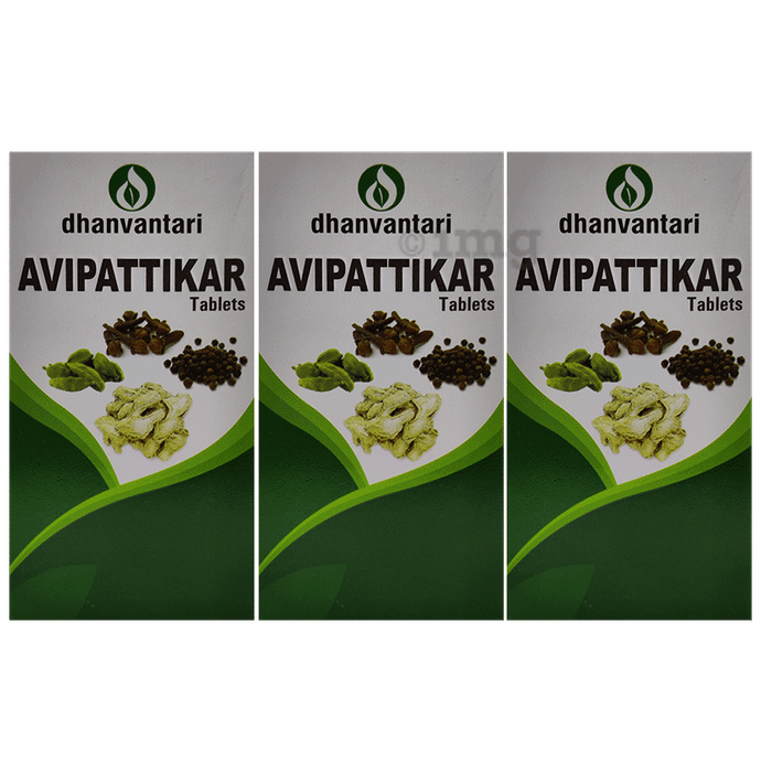 Dhanvantari Avipattikar Tablets (60 Each)