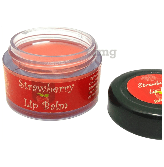 Pratha Natural & Handmade Lip Balm Strawberry