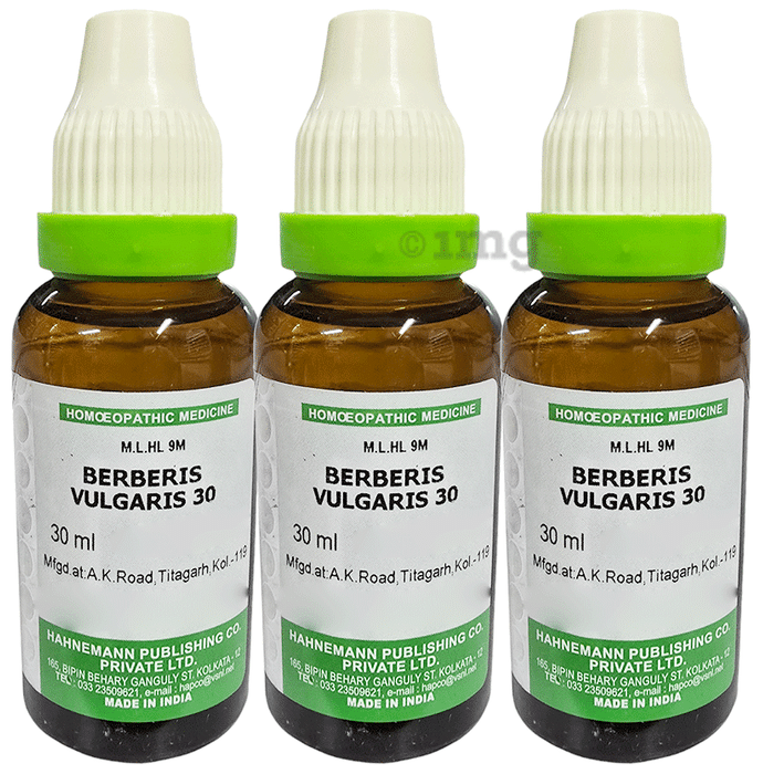 Hapco Berberis Vulgaris (30ml Each) 30