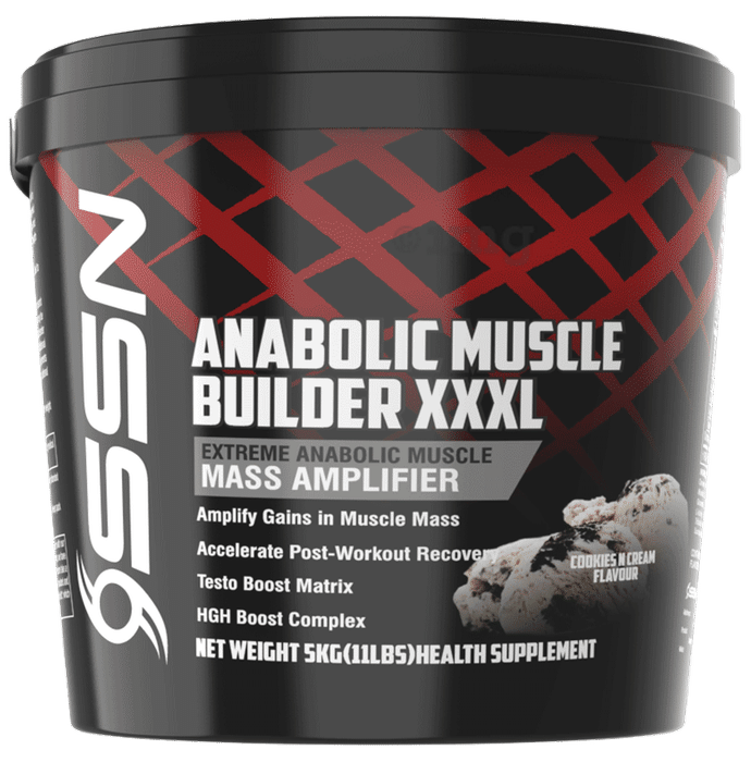 SSN Anabolic Muscle Builder XXXL Cookie and Cream