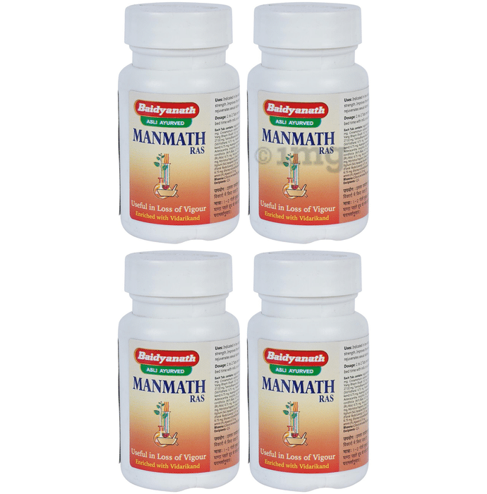 Baidyanath Manmath Ras Tablet 40 Each Buy Combo Pack Of 40 Bottles At Best Price In India 1mg 7923