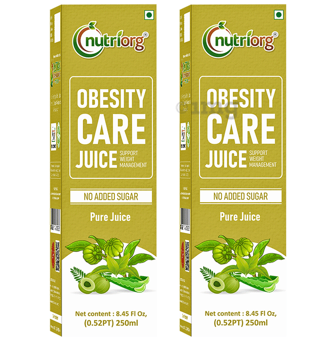 Nutriorg Obesity Care Juice (250ml Each)