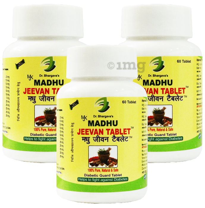Dr.Bhargav’s Madhu Jeevan Tablet (60 Each)
