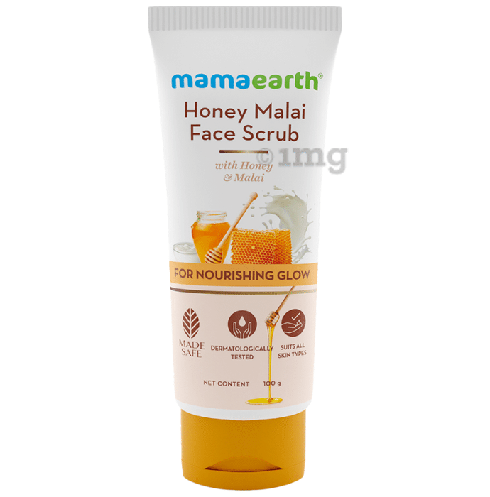 Mamaearth Honey Malai Face Scrub