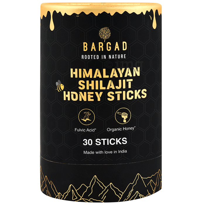 Bargad Himalayan Shilajit Honey Sticks Raw Honey