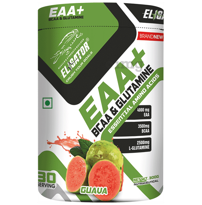 Eligator EAA + BCAA & Glutamine Powder Guava
