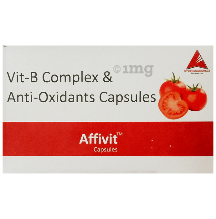 Affivit Capsule: Buy strip of 10.0 capsules at 𝗯𝗲𝘀𝘁 𝗽𝗿𝗶𝗰𝗲 in India | 1mg
