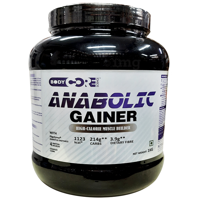 Body Core Science Anabolic Gainer Powder Butterscotch