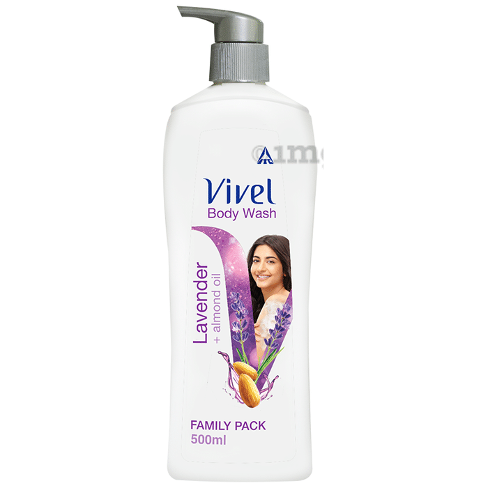 Vivel Lavender + Almond Oil Family Pack Body Wash