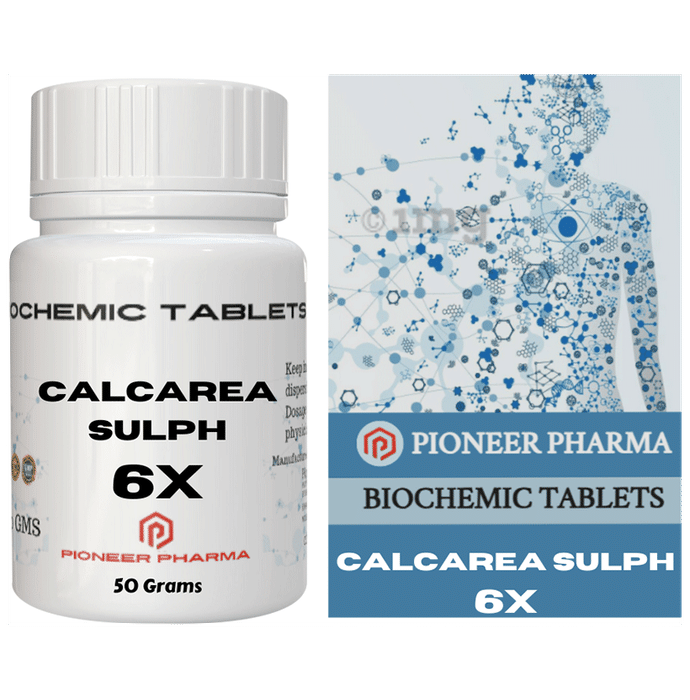 Pioneer Pharma  Calcarea Sulph Trituration Tablet 6X