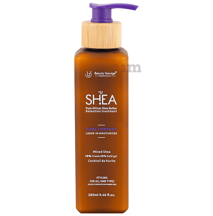 Beauty Garage Shea Curl Control Leave In Moisturizer 70% Cream 30% Hold