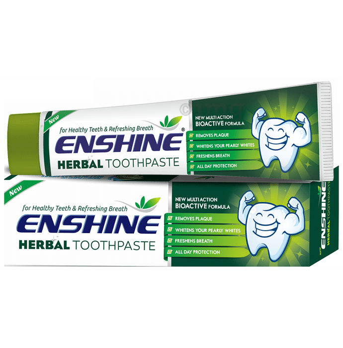 Enshine Herbal Toothpaste for Healthy Teeth & Refreshing Breath