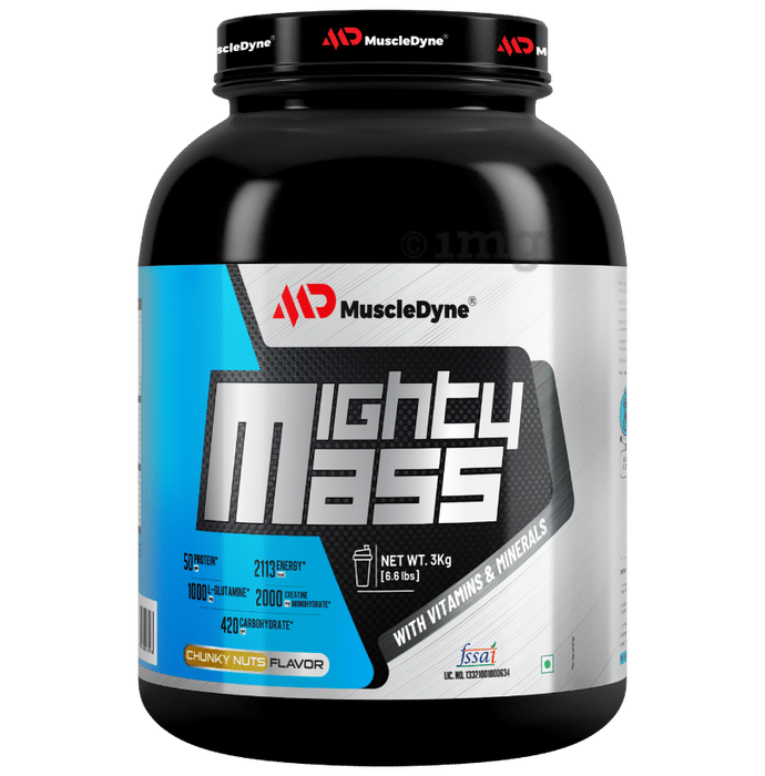 Muscle Dyne Mighty Mass Chunky Nuts Powder