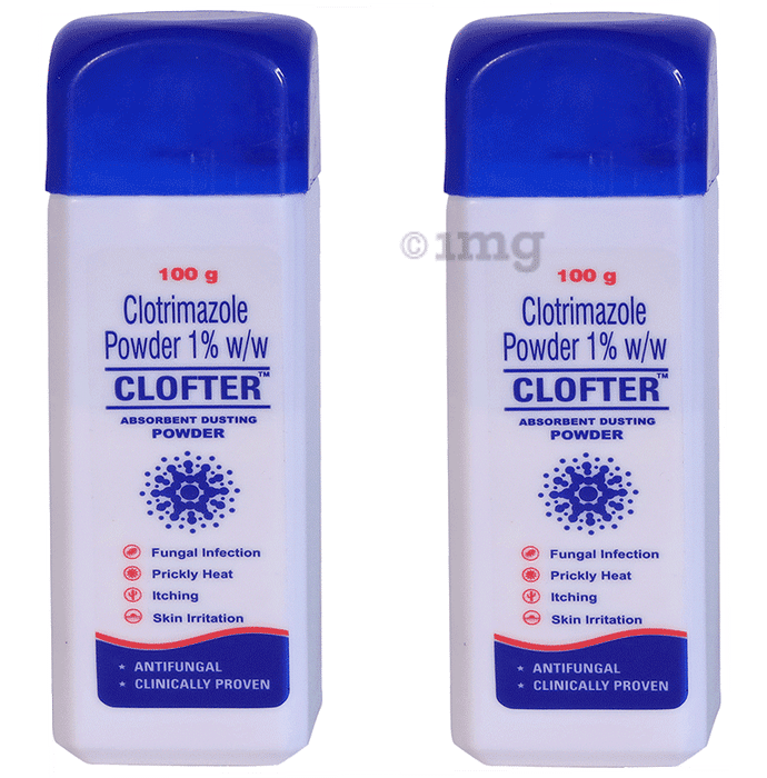 Clofter Absorbent Dusting Powder (100gm Each)