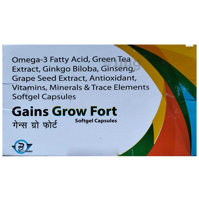 Gains Grow Fort Softgel Capsule