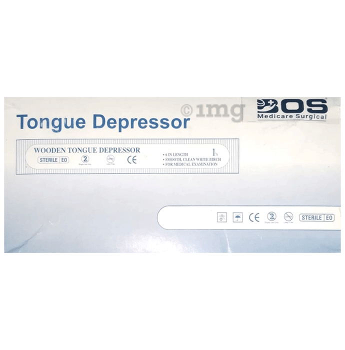 Sterile Standard Wooden Tongue Depressor