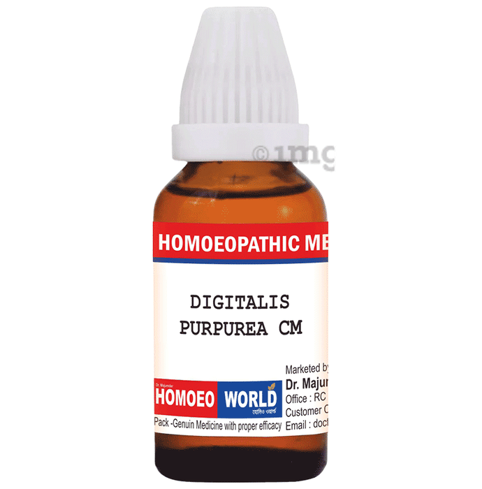 Dr. Majumder Homeo World Digitalis Purpurea Dilution (30ml Each) CM