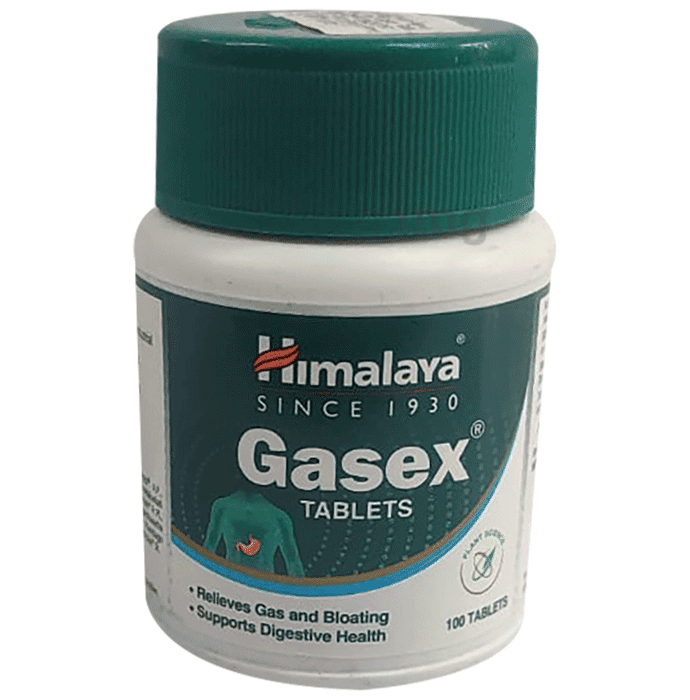 Himalaya Gasex Tablet | Digestive Wellness| Improves Digestion | Improves Gaseous Distention