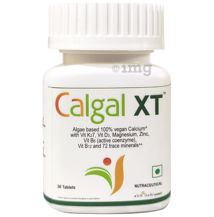 Calgal XT Tablet with Calcium, Magnesium, Zinc, Vitamins  K27, D3, B6 & B12