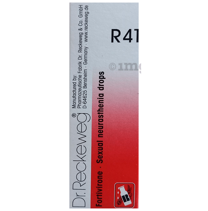 Dr Reckeweg R41 Sexual Neurasthenia Drop 22ml Each Buy Combo Pack Of 20 Boxes At Best Price 