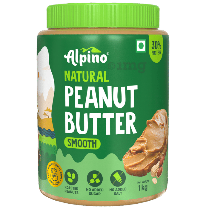 Alpino Natural Smooth Peanut Butter