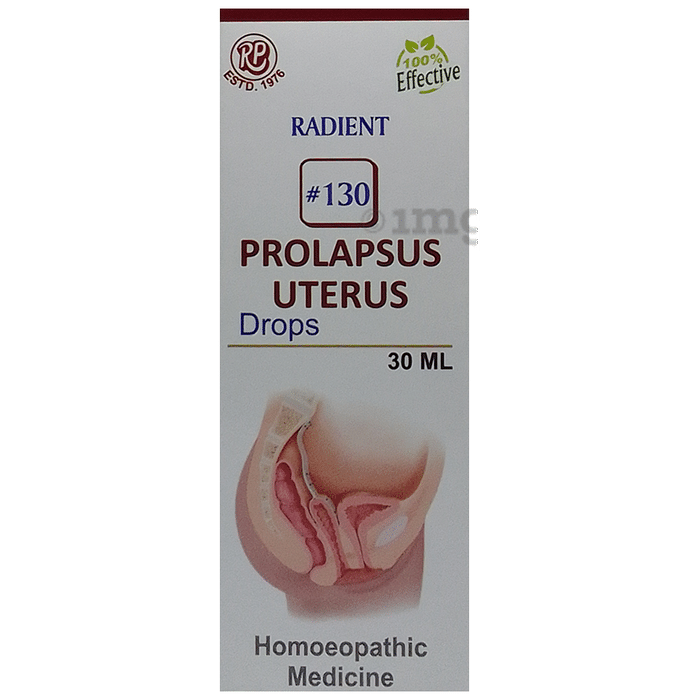 Radient #130 Prolapsus Uterus Drops