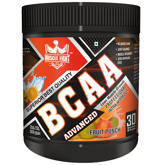 Muscle Fight Bcaa Advanced Fruit Punch