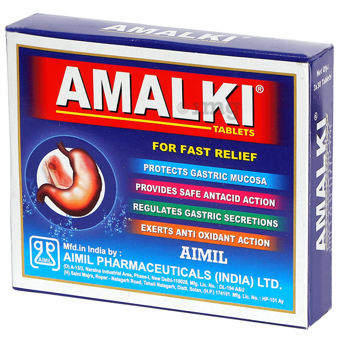 Aimil Amalki Tablet | For Hyperacidity, Gut Reflux, and Heart Burn | Fast Relief